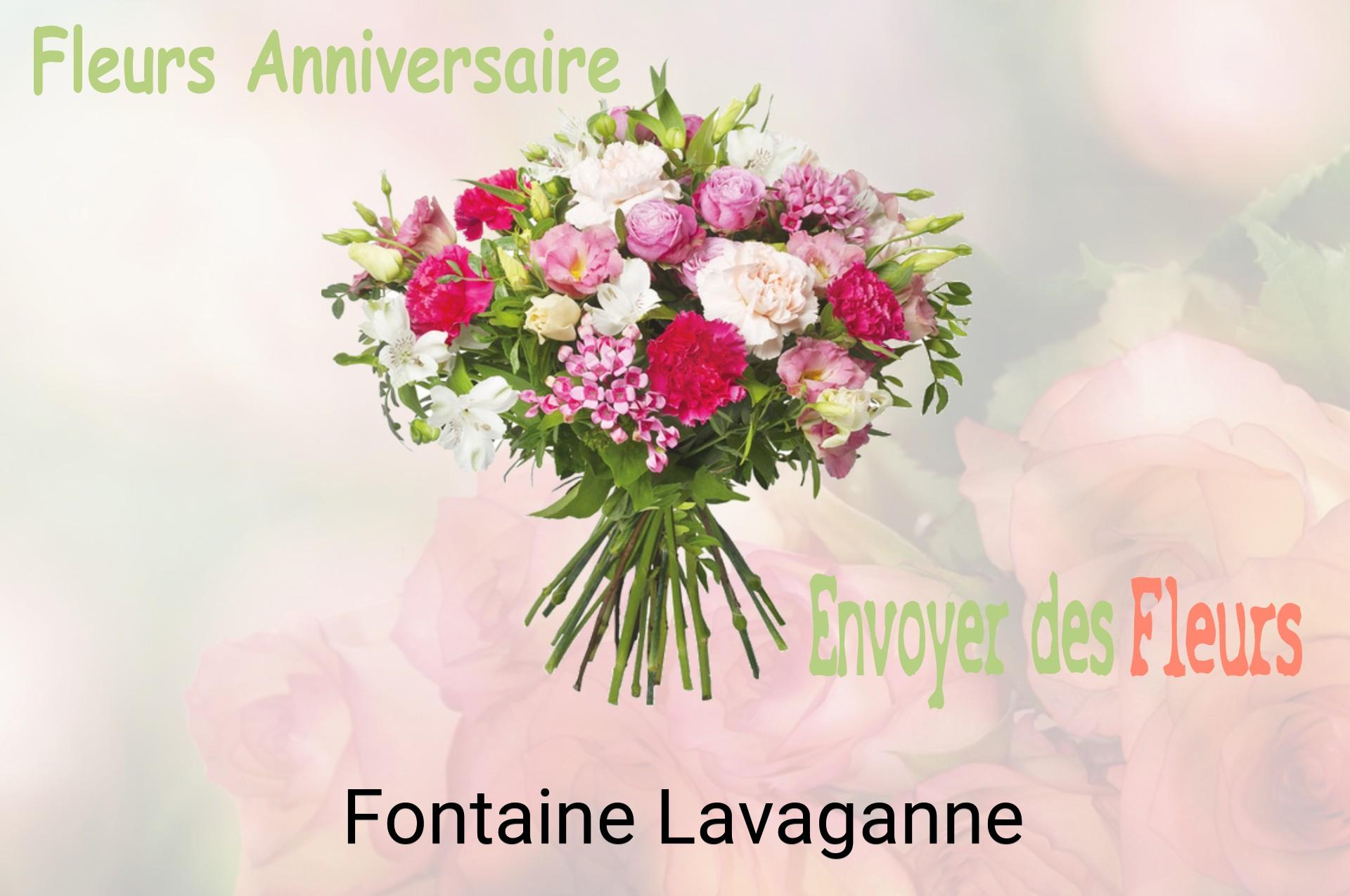 Bouquet de fleurs d’anniversaire livré à Fontaine-Lavaganne