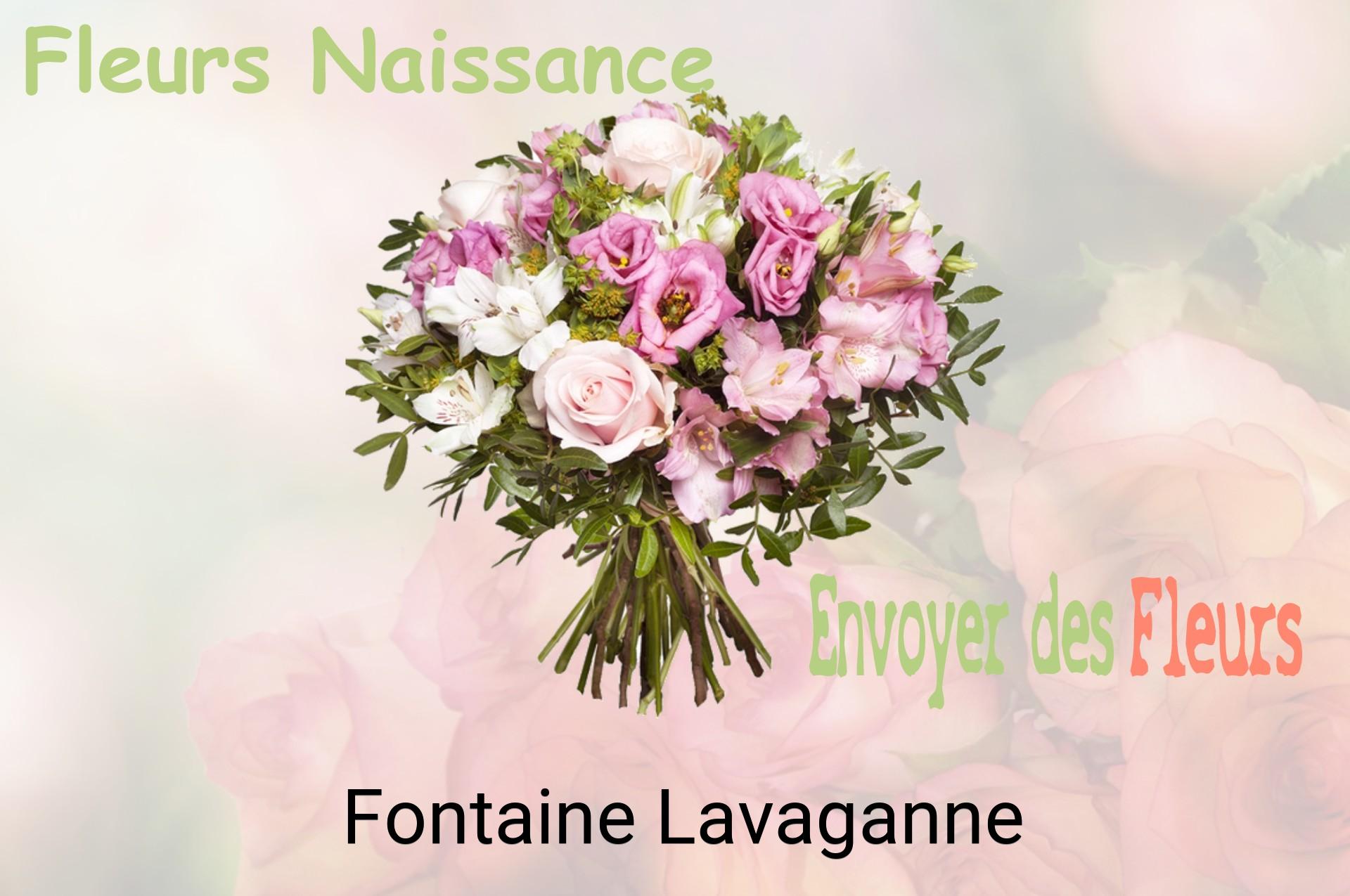 Bouquet de fleurs de naissance livré à Fontaine-Lavaganne